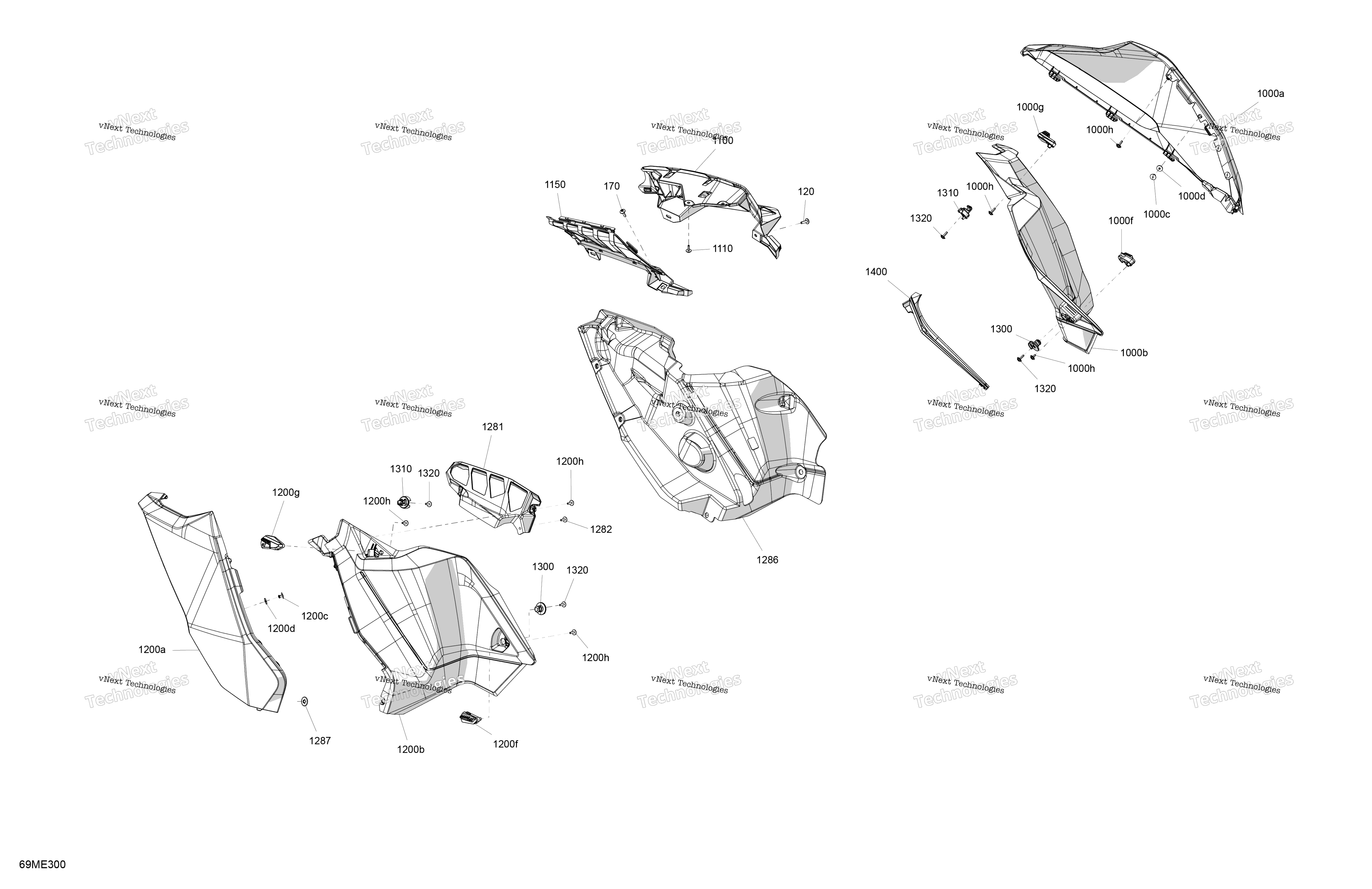 2025 MXZ - 600R E -TEC - X - UVSH - Deep Black - 129X15X1.25IR Track
