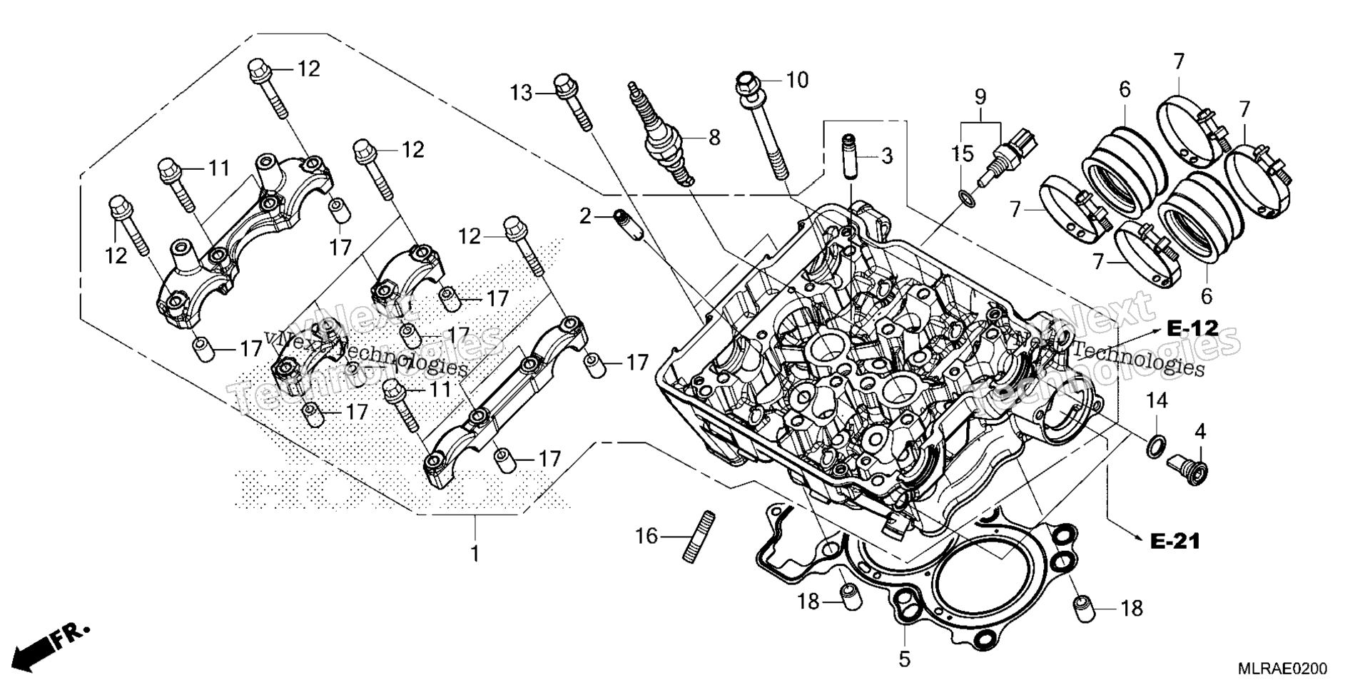 2025 CB500FA2AC (VIN# MLHPC715-S5100001 To MLHPC715-S5199999)