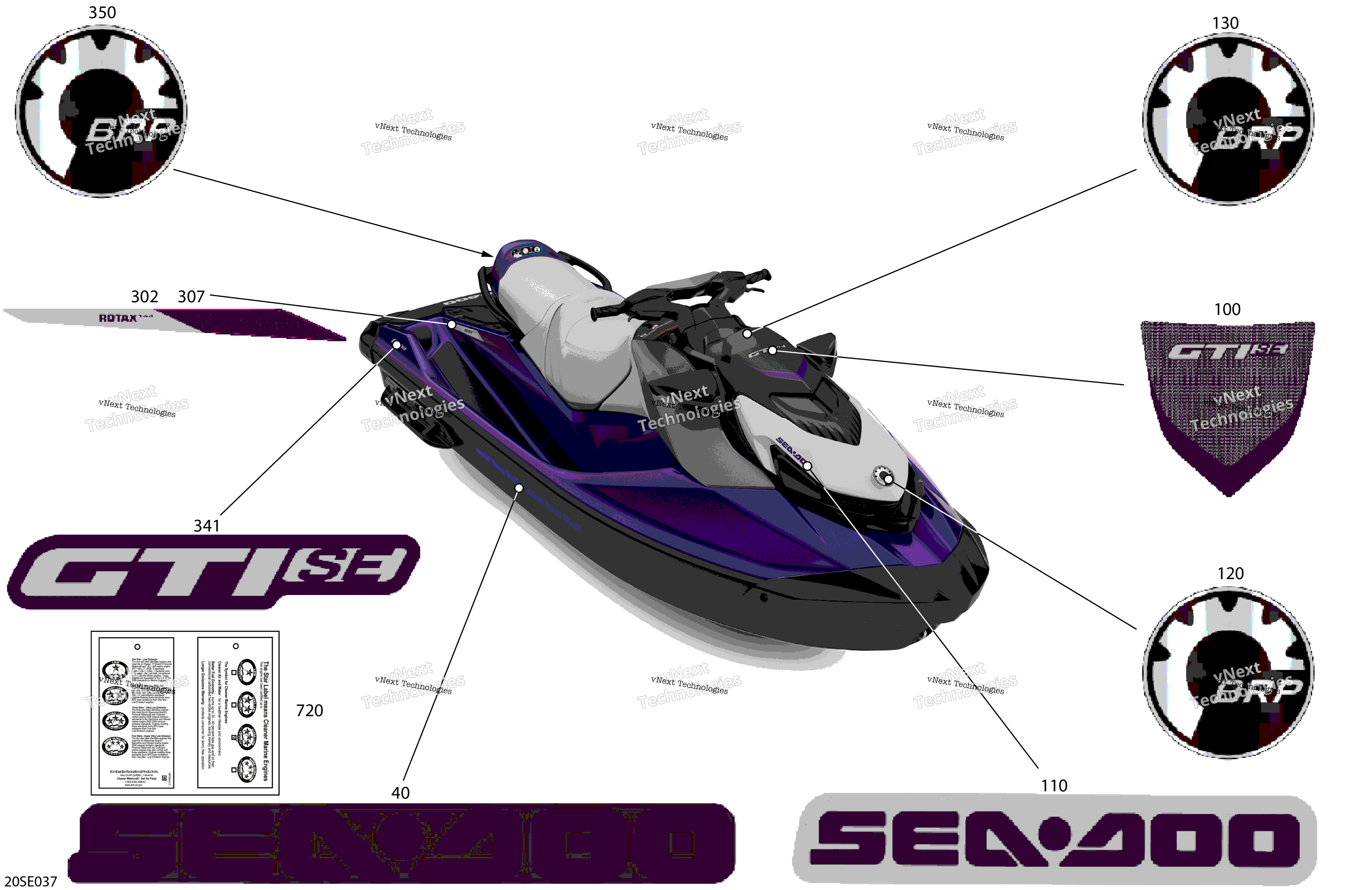 2025 GTI - 130 - SE - 29SE - Purple Potion