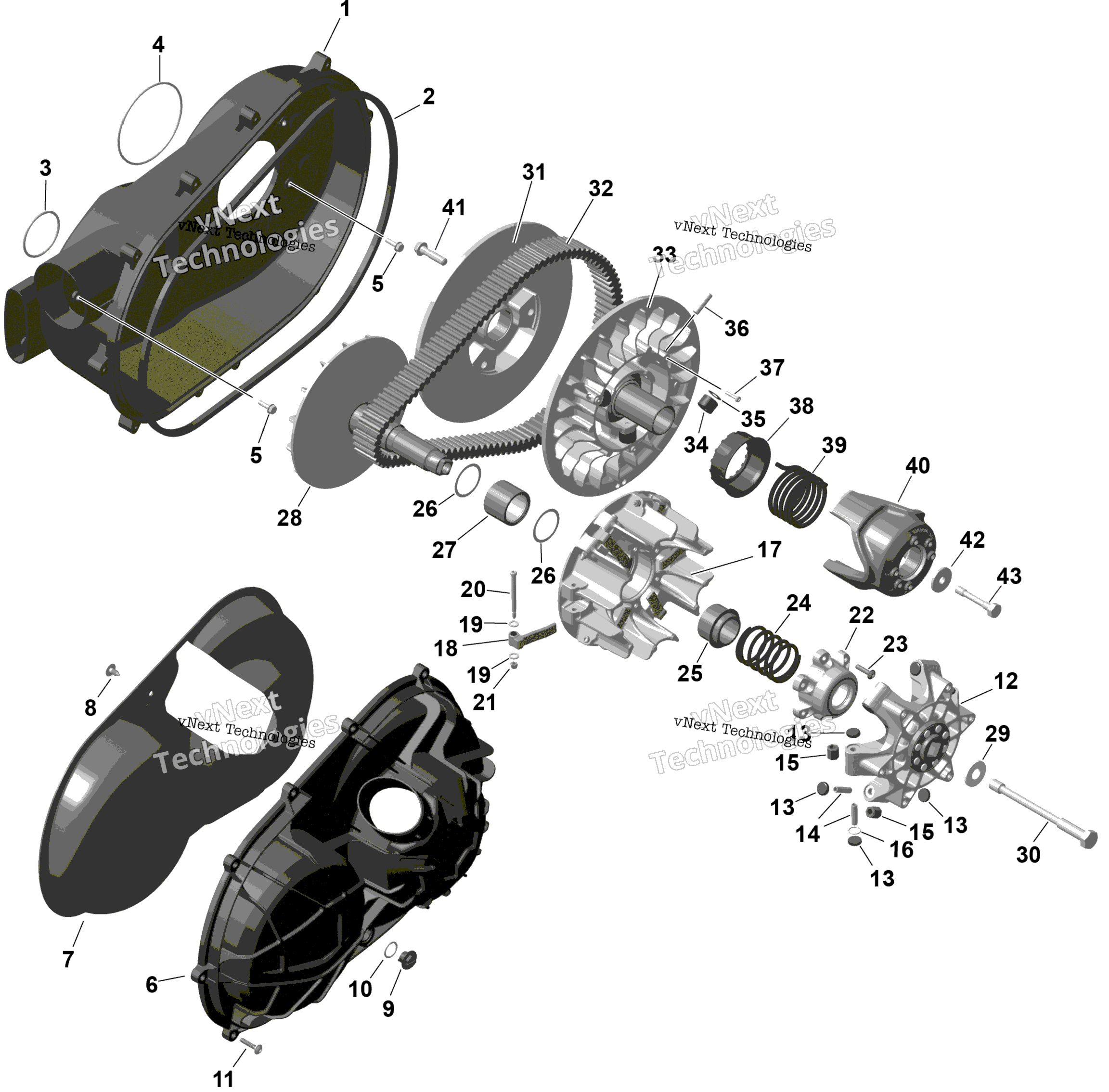 2025 Commander Max - 1000R EFI - DPS - 6HSB - Compass Green - 60" Width