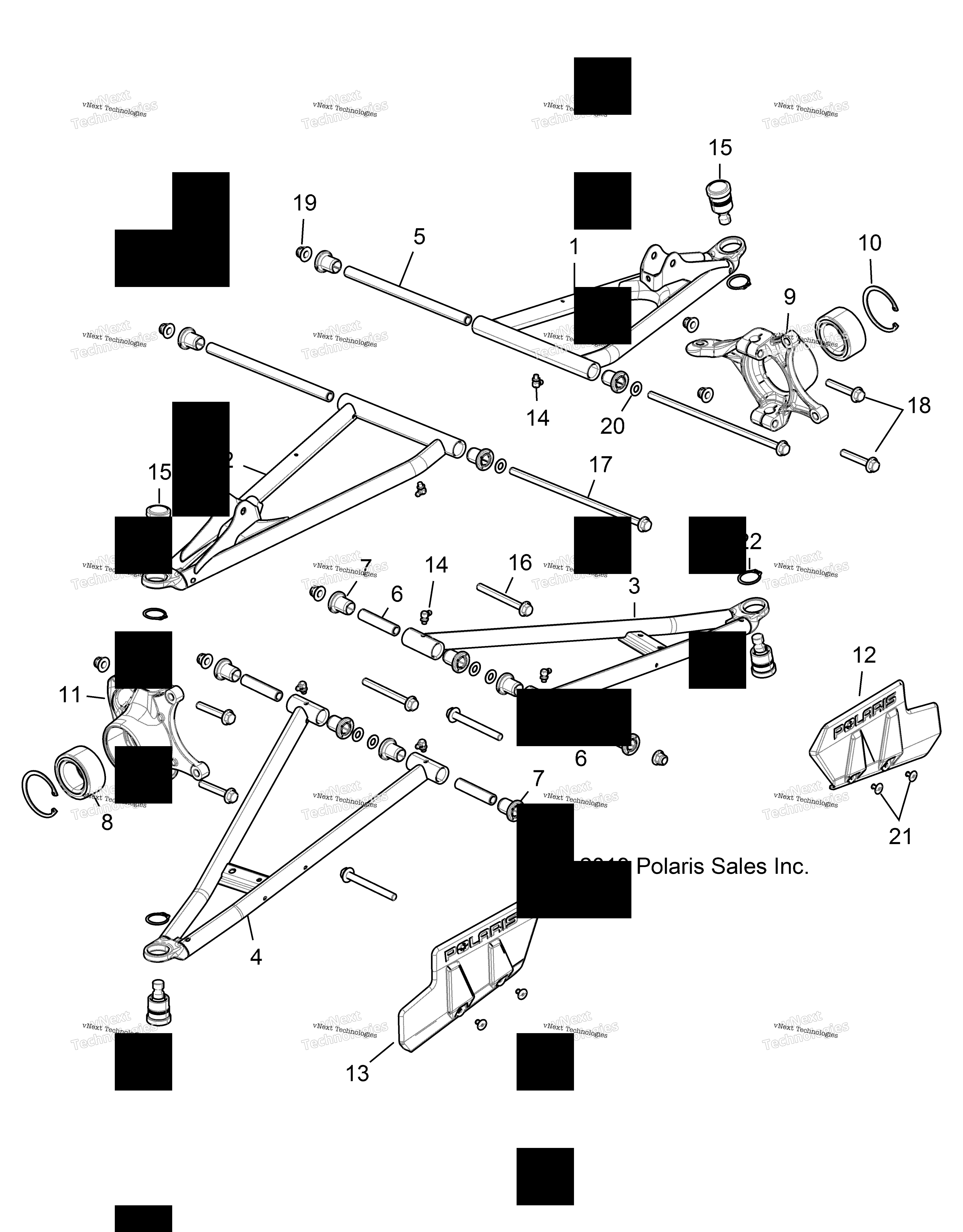 2019 RANGER CREW 900 EPS (R19RVA87A1/B1/EA9/AH/B9/BH)