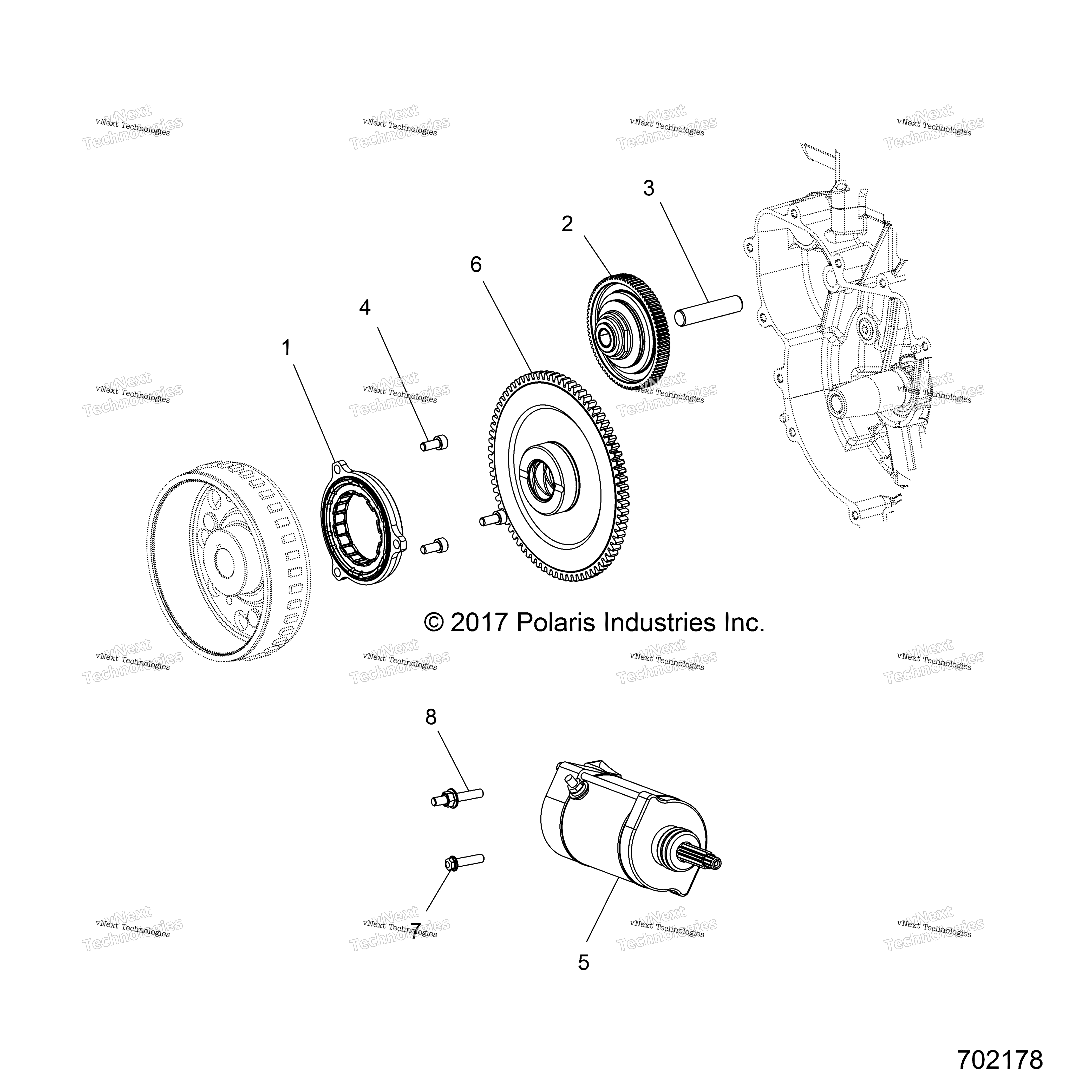 2018 RANGER CREW 1000XP PS MD (R18RVE99NX)