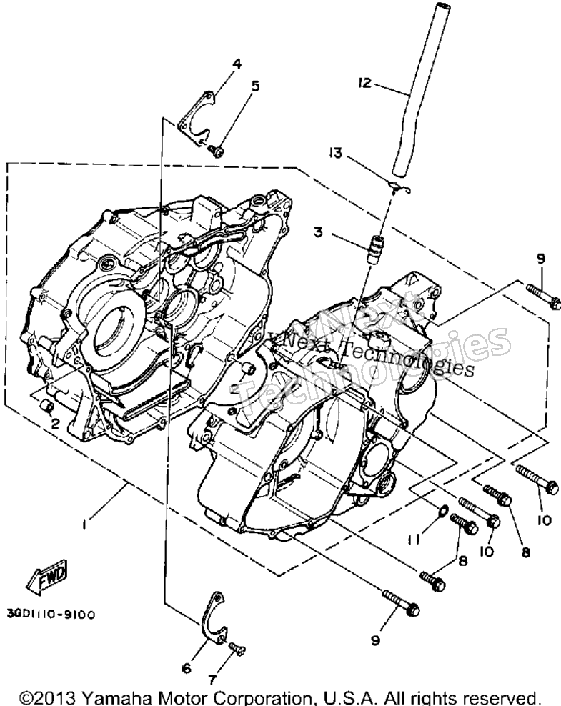 1990 WARRIOR (YFM350XA)