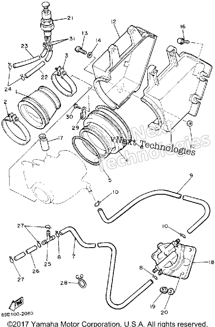 1992 BRAVO T (LONG TRACK) (BR250TS)