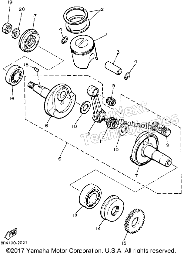 1992 BRAVO T (LONG TRACK) (BR250TS)