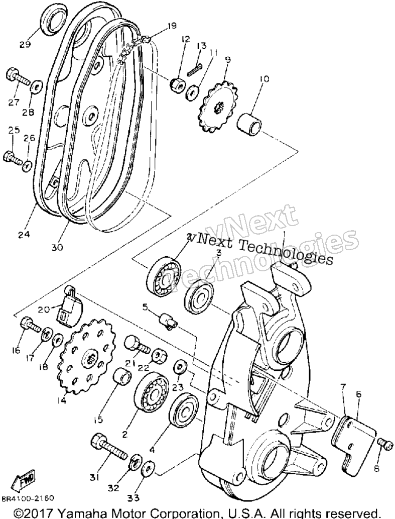 1992 BRAVO T (LONG TRACK) (BR250TS)