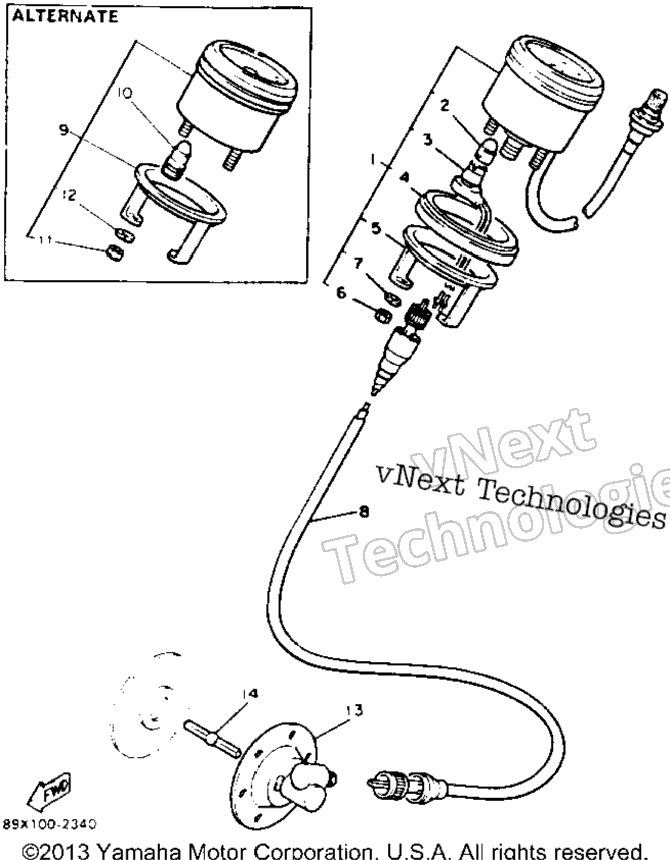1993 ENTICER II LT (ET410TRT)