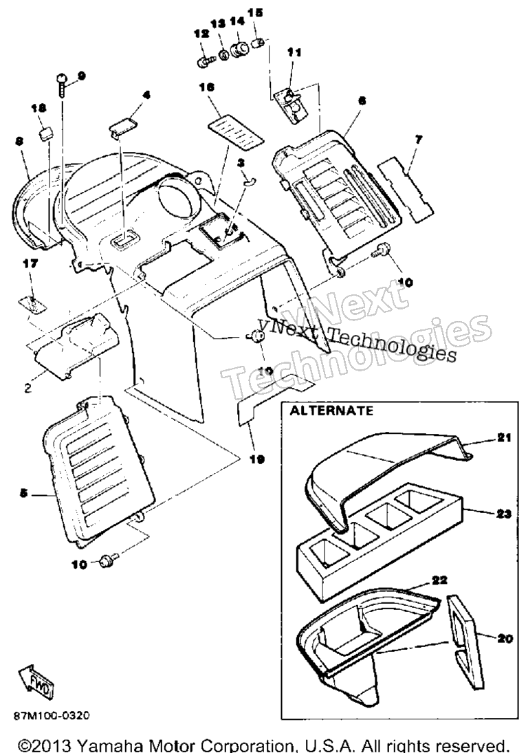 1990 EXCITER LE (ELEC START) HIGH ALTITUDE (EX570EHP)