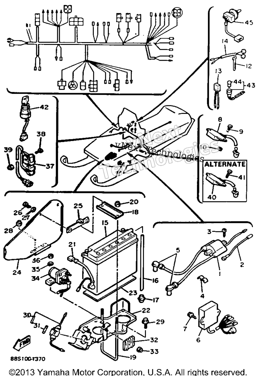 1991 EXCITER II LE (ELEC START) (EX570ER)
