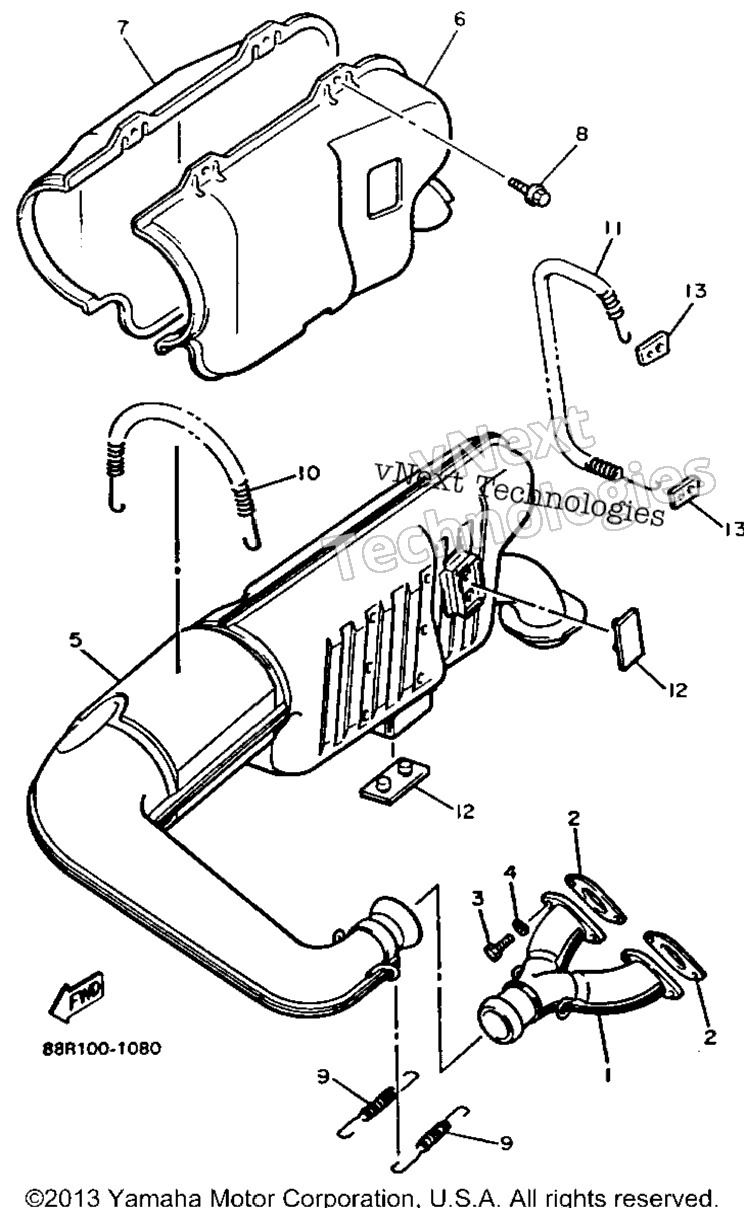 1991 EXCITER II LE (ELEC START) (EX570ER)