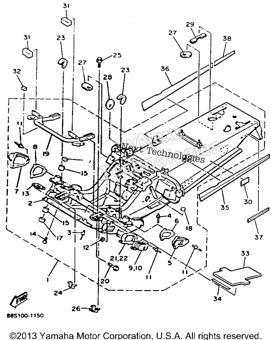1991 EXCITER II LE (ELEC START) (EX570ER)