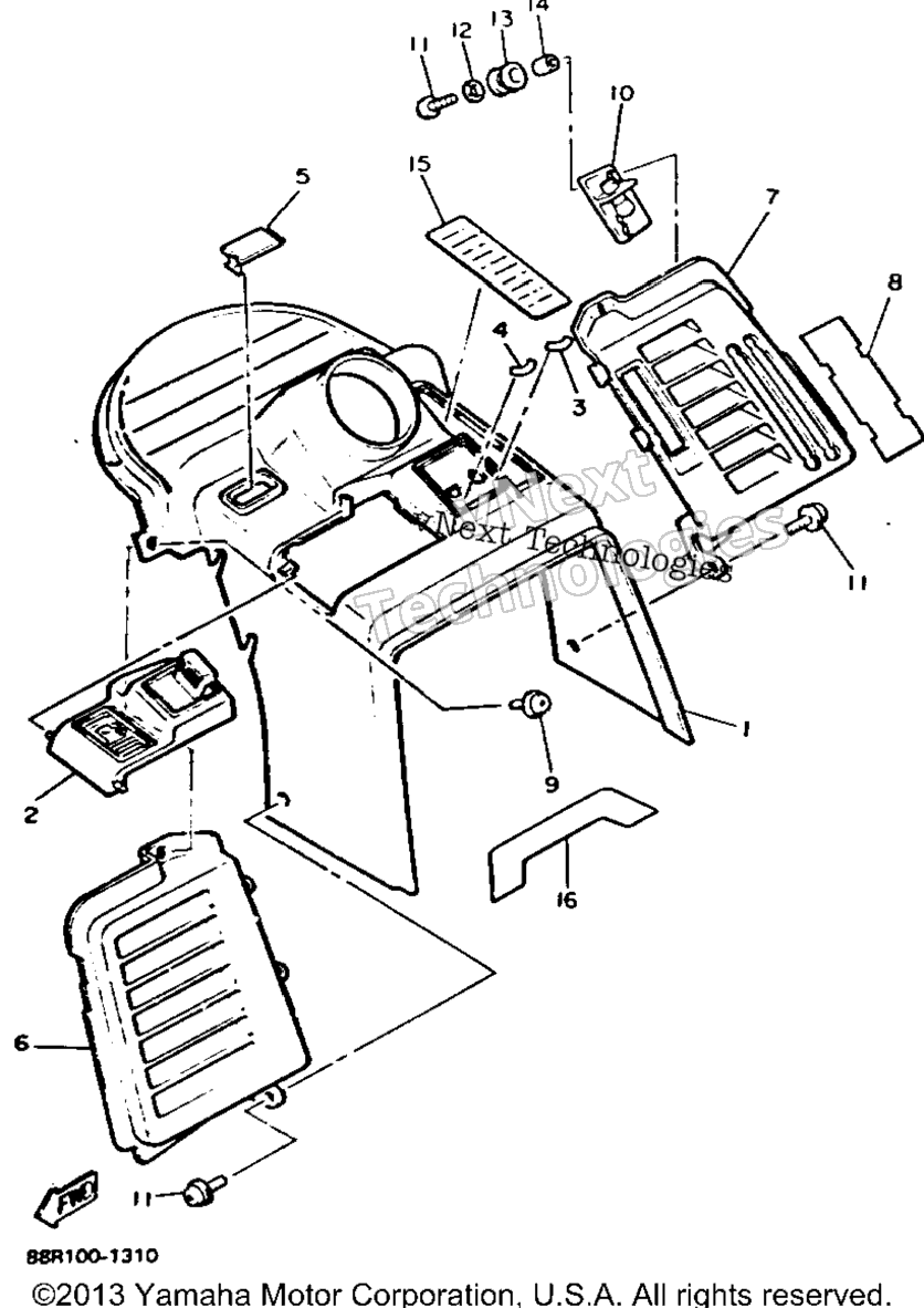 1991 EXCITER II LE (ELEC START) (EX570ER)