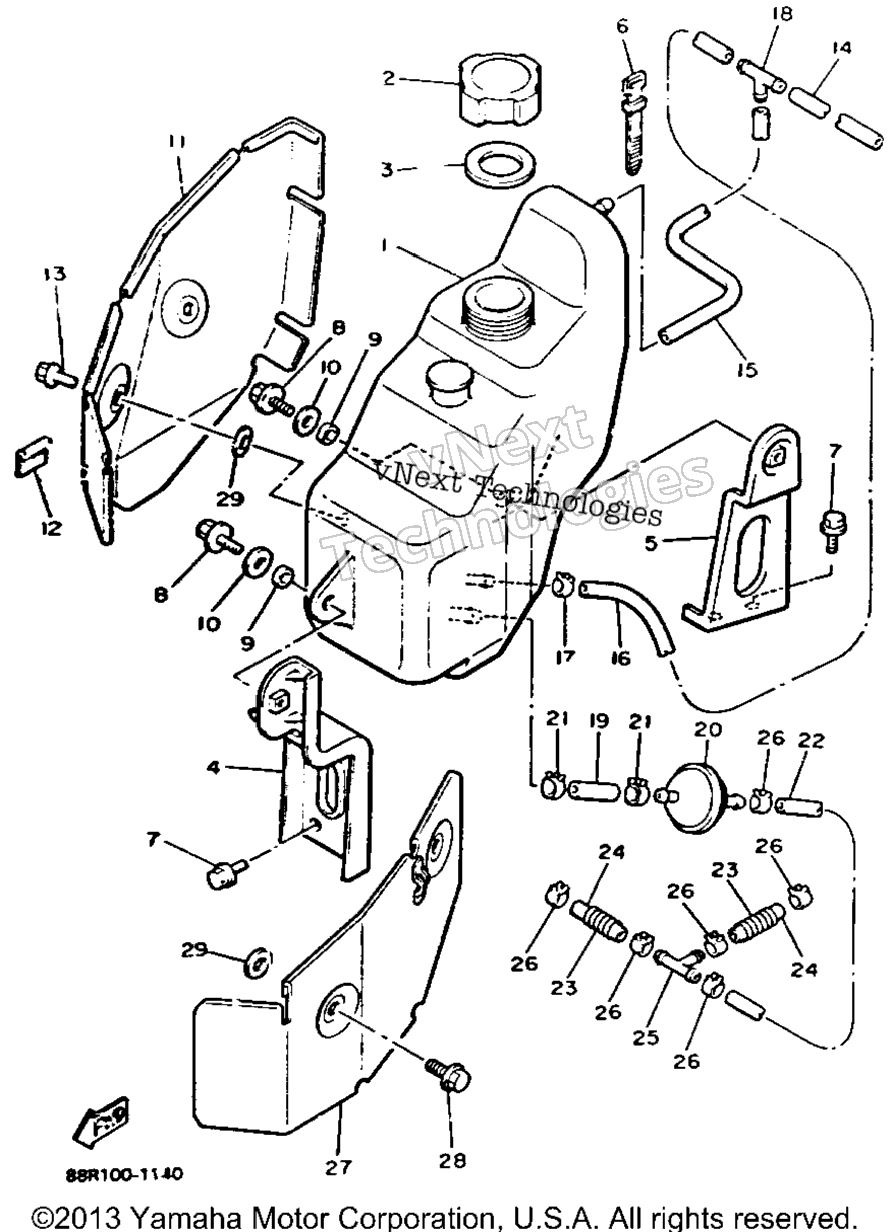 1991 EXCITER II LE (ELEC START) (EX570ER)