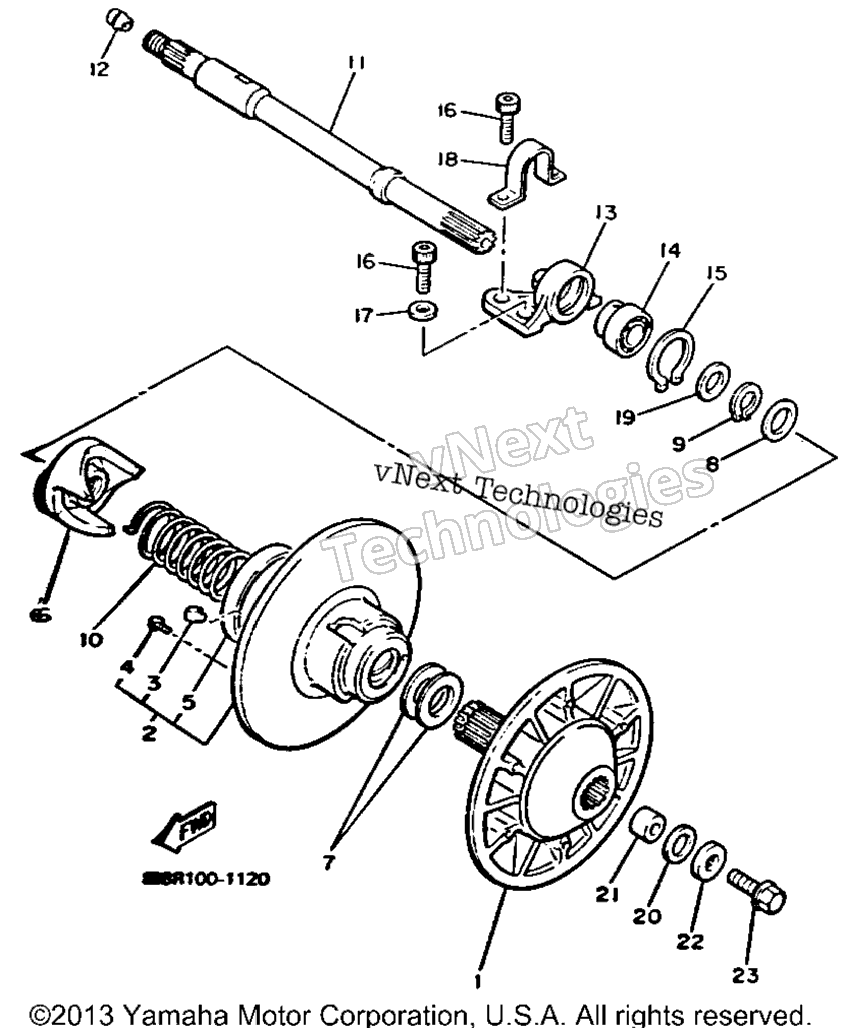 1991 EXCITER II LE (ELEC START) (EX570ER)
