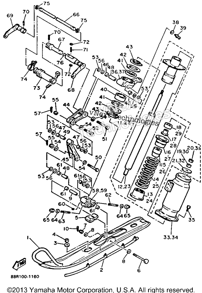 1991 EXCITER II LE (ELEC START) (EX570ER)