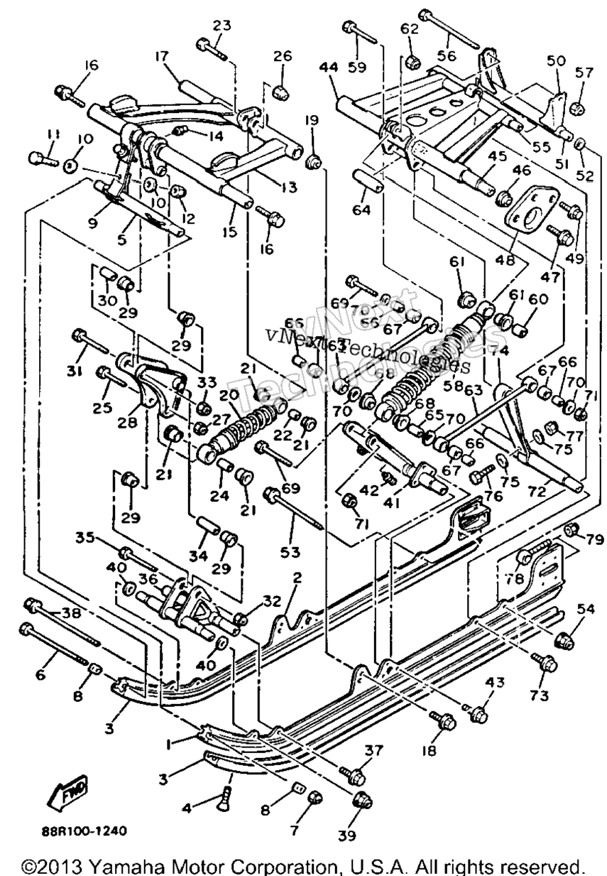 1991 EXCITER II LE (ELEC START) (EX570ER)