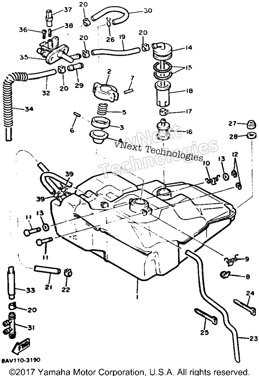 1993 EXCITER II LE (ELEC START) (EX570ET)