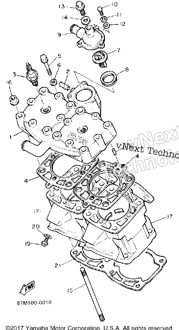 1993 EXCITER II ST (EX570STT)