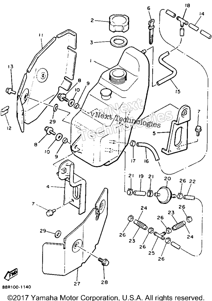 1993 EXCITER II SX (EX570SXT)