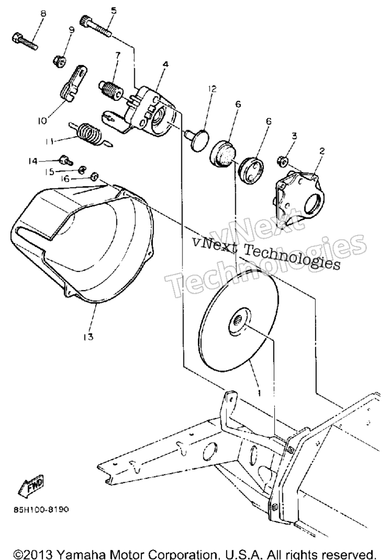 1990 SNOSCOOT (ELEC START) (SV80EP)