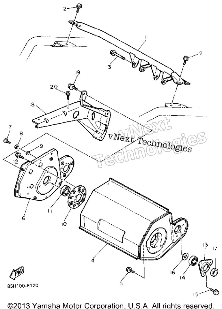 1990 SNOSCOOT (ELEC START) (SV80EP)