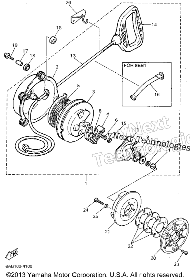 1994 VMAX 500 LE (ELEC START) (VX500EU)